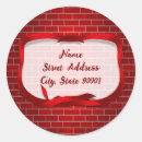 Search for red satin stickers Merry christmas