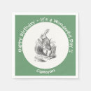 Search for vintage rabbit napkins Kids