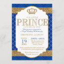 Search for royal blue prince invitations Boy