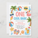 Search for beach babe cards invites Summer