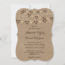 Search for bunting wedding invitations Rustic