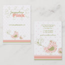 Search for mummy business cards Girly