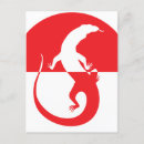 Search for monitor postcards Komodo dragon