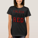Search for bleeding tshirts Red