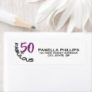 Search for years return address labels Simple typography