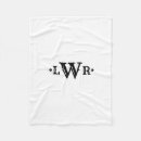 Search for letter blankets Initials