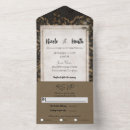 Search for bronze wedding invitations Autumn