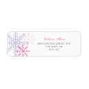 Search for winter onederland return address labels Winter 1st birthday