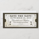 Search for ticket save the date invitations weddings