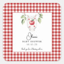 Search for apple thank you stickers Apple baby shower