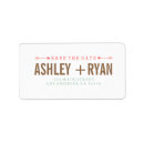 Search for wedding rehearsal return address labels Elegant