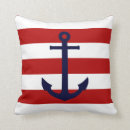 Search for navy and red cushions White