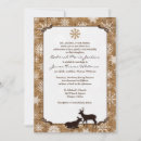 Search for rustic burlap wedding invitations Deer