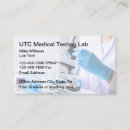Search for medical laboratory business cards Research