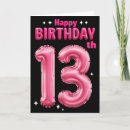 Search for 13th birthday Girl