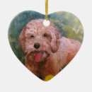 Search for labradoodle christmas tree decorations Brown