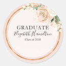 Search for rose gold graduation stickers Chic