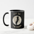 Search for cat and moon mugs Kitty