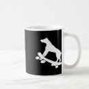 Search for funny dog skateboarding mugs Skate gang