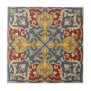 Search for arabesque pattern tiles Red