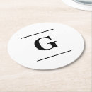 Search for plain white coasters Simple