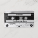 Search for tape business cards Old school