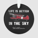 Search for airline pilot christmas tree decorations Flight