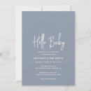 Search for typography baby boy shower invitations Simple