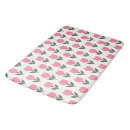 Search for green leaves bath mats Floral pattern