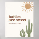 Search for cactus baby shower signs Gender neutral