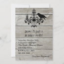 Search for rustic chandelier invitations Wood