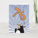 Search for 75 years birthday cards Humour