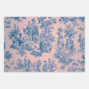 Search for french toile wrapping paper Elegant