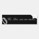 Search for wedding bumper stickers Funny
