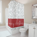 Search for merry christmas shower curtains Minimal