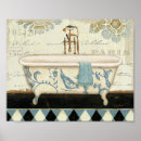 Search for vintage bath tub art White
