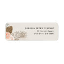 Search for bohemian return address labels Chic