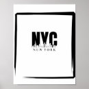 Search for white border posters Black
