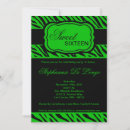 Search for zebra print party invitations Pattern