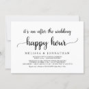 Search for happy hour invitations Black and white