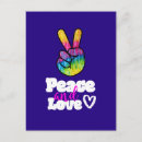 Search for peace hand postcards Peace and love