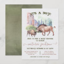 Search for digital bison invitations Watercolor