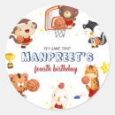 Search for kids basketball stickers Sports