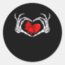 Search for creepy hand stickers Goth valentine