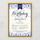 Search for white yellow gold birthday invitations Party