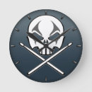 Search for heavy metal clocks Skull