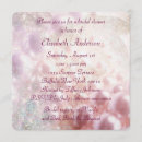 Search for diamonds and pearls bridal shower invitations Glam