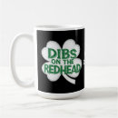 Search for funny redhead mugs Shamrock