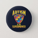 Search for autism puzzle badges support