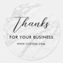 Search for cursive font stickers Business thanks promotional